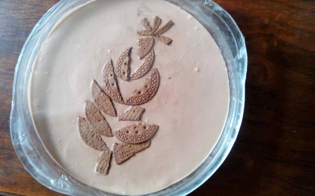 Torta de café com chocolate