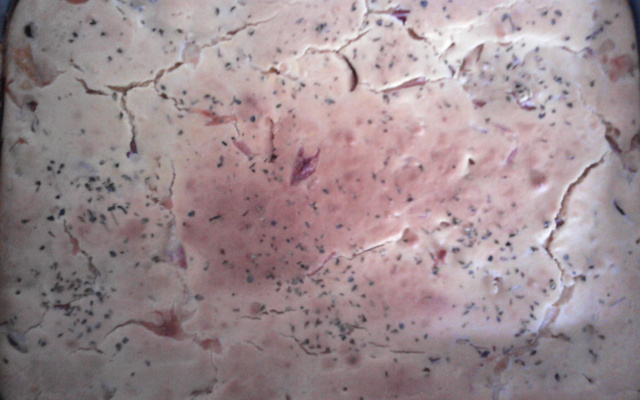 Torta de presunto e queijo