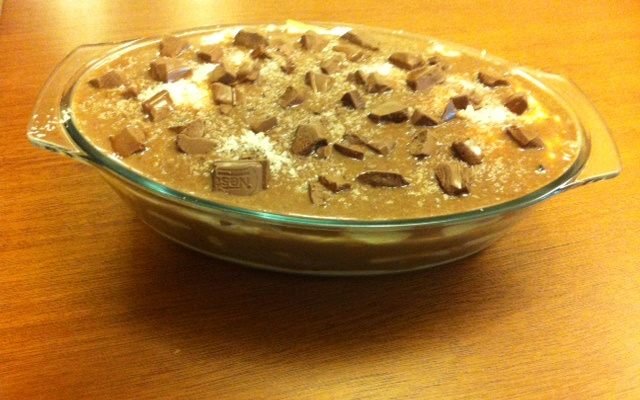 Pavê de chocolate da Rejane