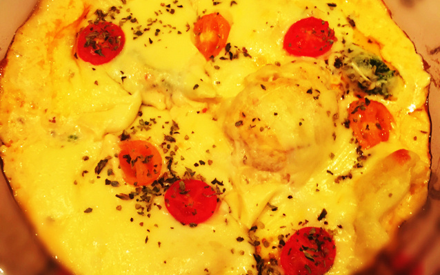 Couve-flor gratinada