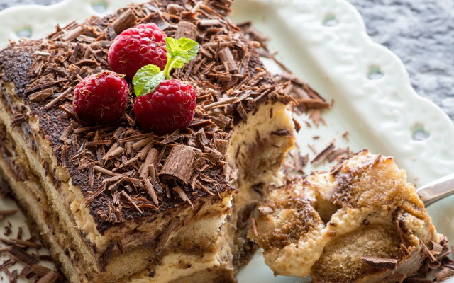 Pavê especial de chocolate para o dia das mães