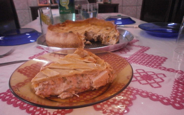 Torta de Frango a moda kukalucas