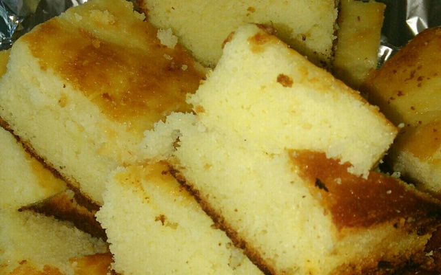 Bolo de Puba com Leite Condensado
