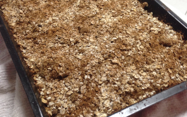 Torta integral de banana