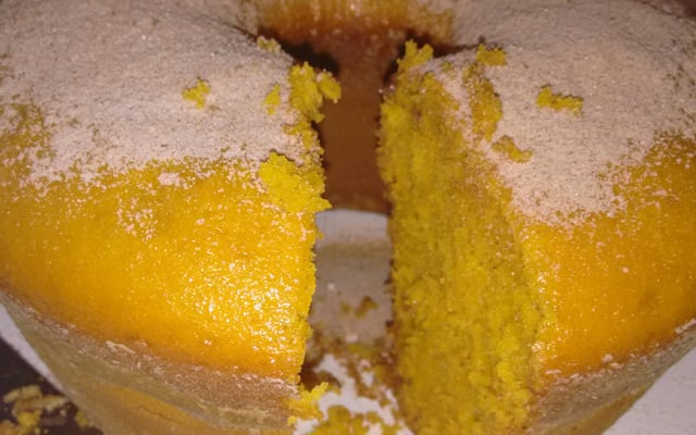Bolo de cenoura fofinho