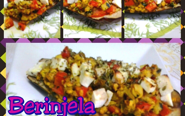 Berinjela recheada