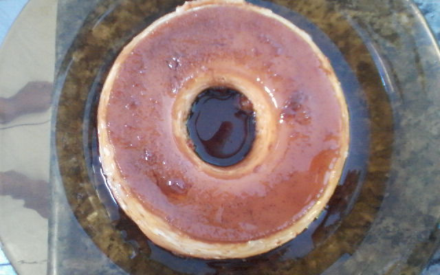 Pudim de leite condensado sem banho-maria