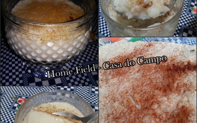 Arroz doce sem lactose