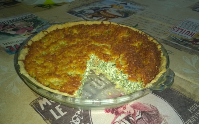 Quiche de espinafre