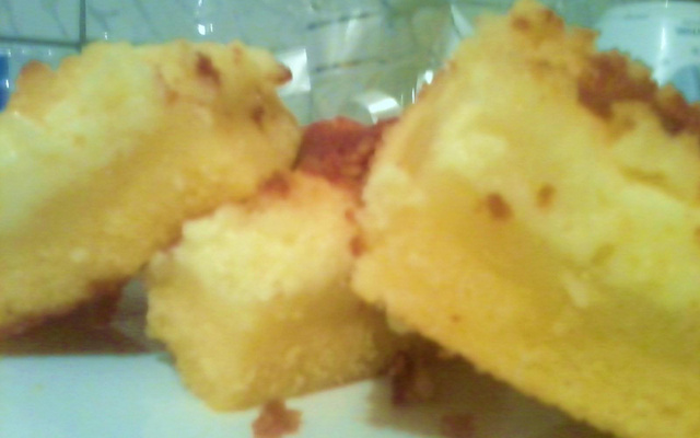 Bolo cremoso de fubá