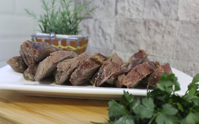 Picanha no forno com sal grosso