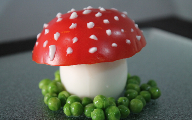 Cogumelos de halloween