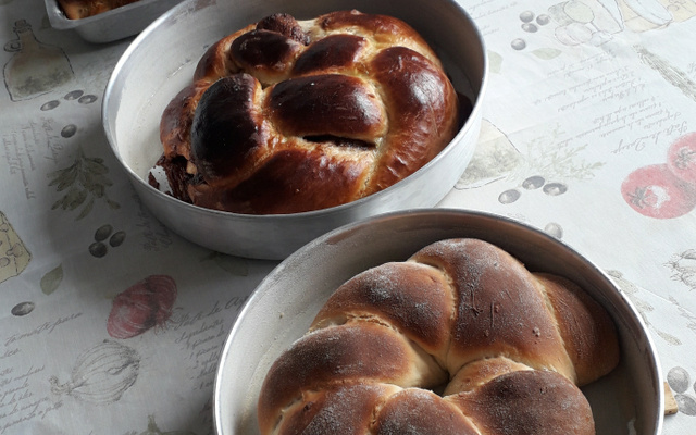 Pão caseiro sem leite ou manteiga