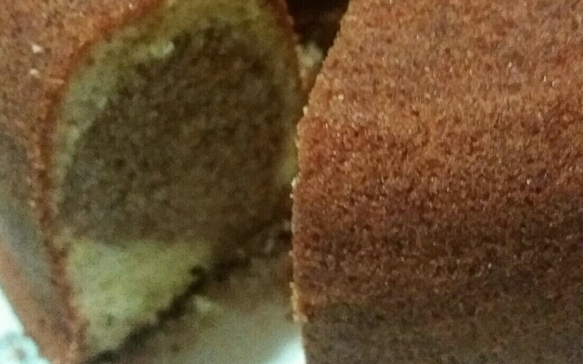 Bolo mármore para lanche