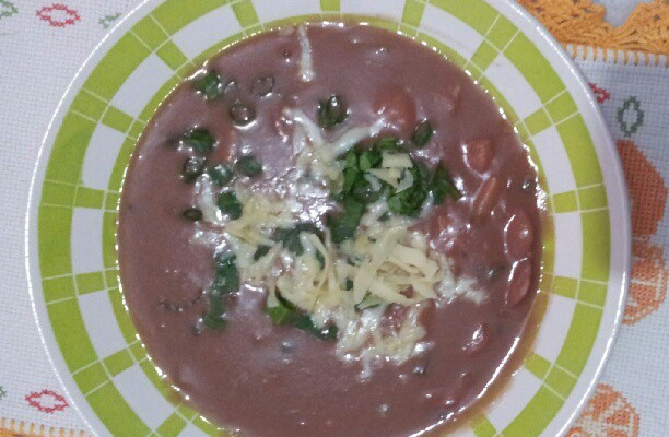 Caldo de feijão da Camila