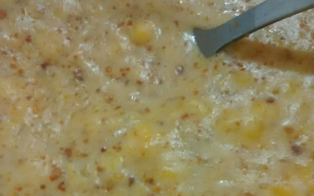 Canjicada de amendoim