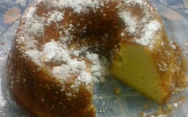 Bolo de laranja sem leite, no lugar suco de laranja