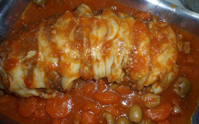 Lagarto ao provolone da Maiara