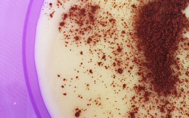 Mingau de fubá de canjica