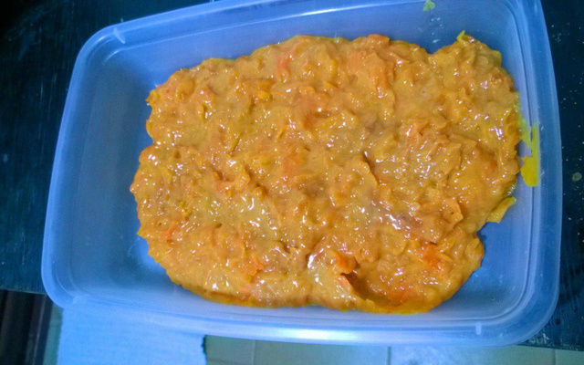 Doce de cenoura de colher