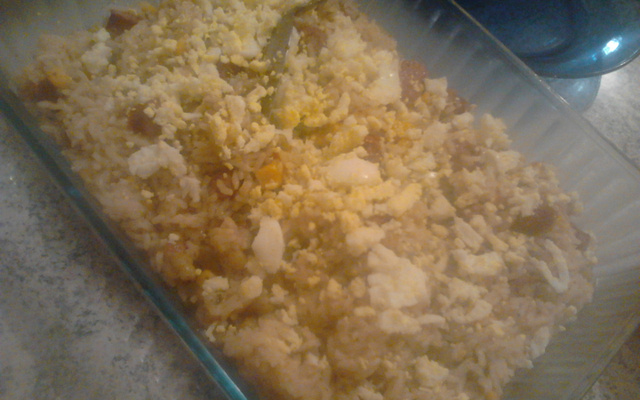 Arroz de panela de pressão da Josi