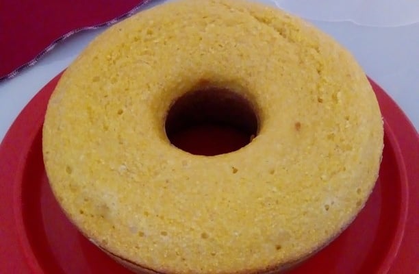 Bolo de Farinha de Milho Fofinho