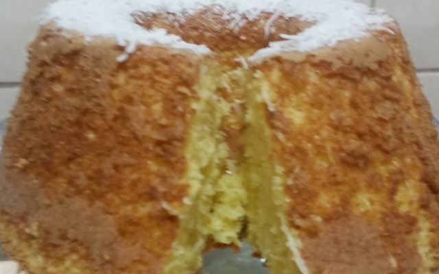 Bolo fofinho de liquidificador