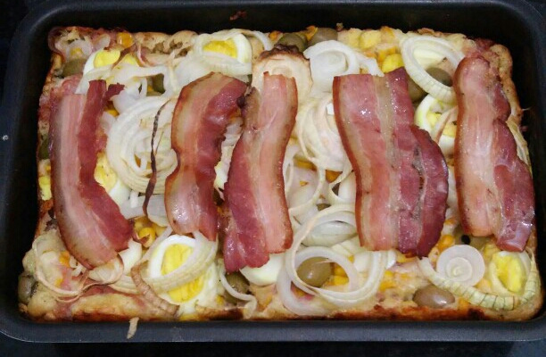 Torta portuguesa de liquidificador