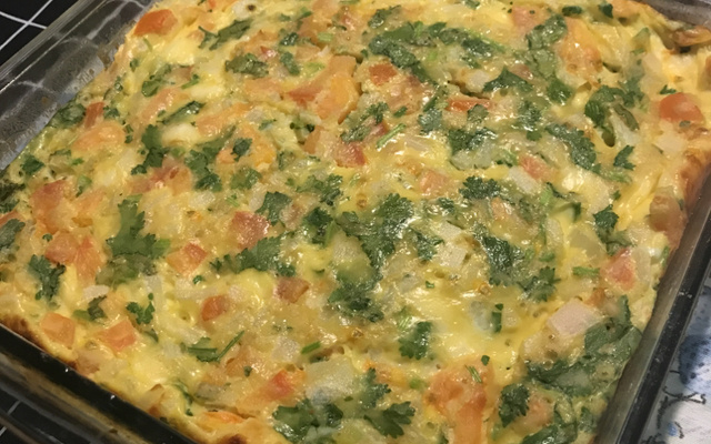 Omelete de forno rápido e fácil