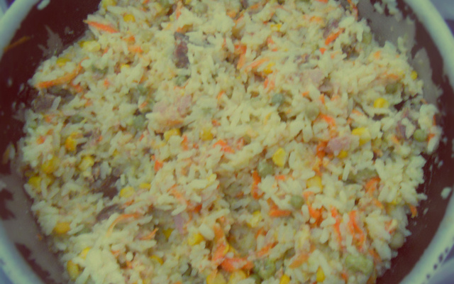Arroz temperado