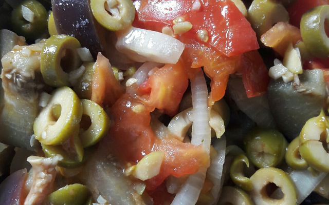 Salada de berinjela