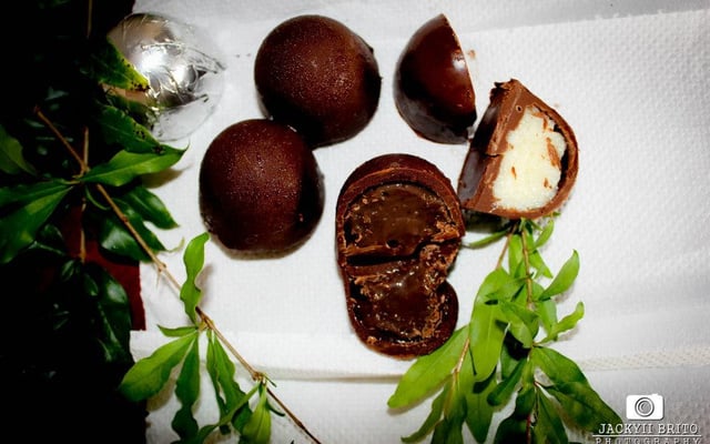 Recheio para trufas de chocolate