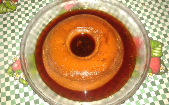 Pudim de queijo da Cacilda