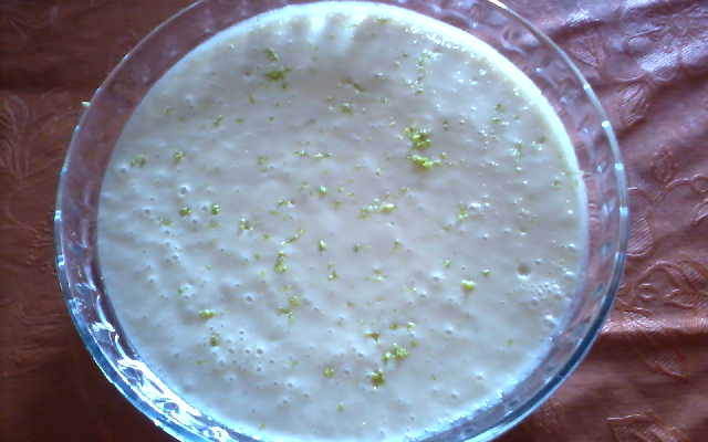 A Mousse de limão maravilha