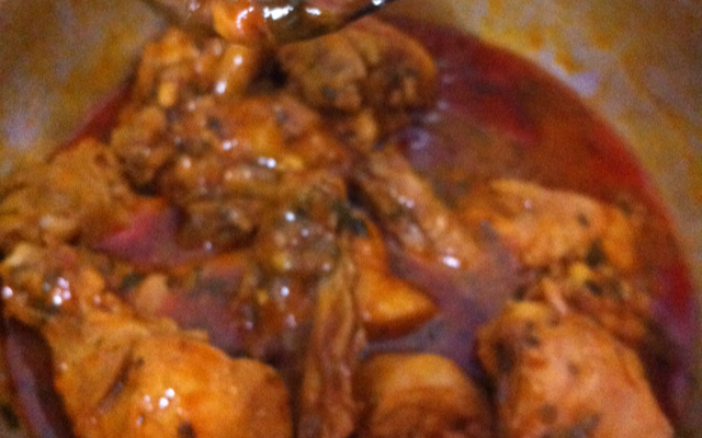 Frango ao molho de tomate