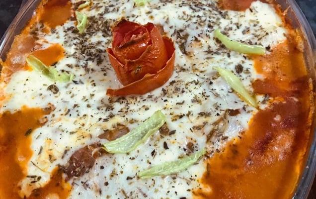 Lasanha de berinjela super rápida