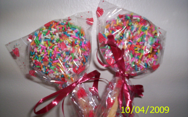 Pirulitos de biscoito