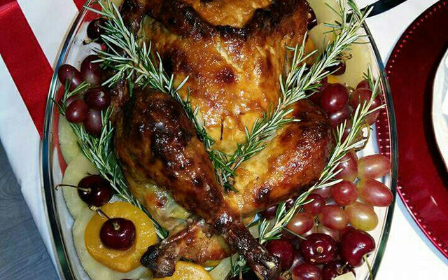 Peru crocante de natal