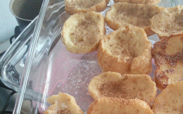 Rabanada especial de forno