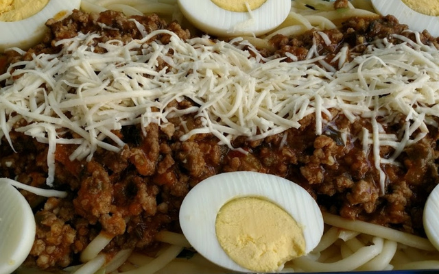 Macarronada à bolonhesa do Lúcio Cezar