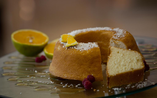 Bolo de laranja de liquidificador