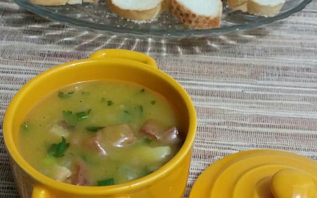 Caldo de mandioquinha