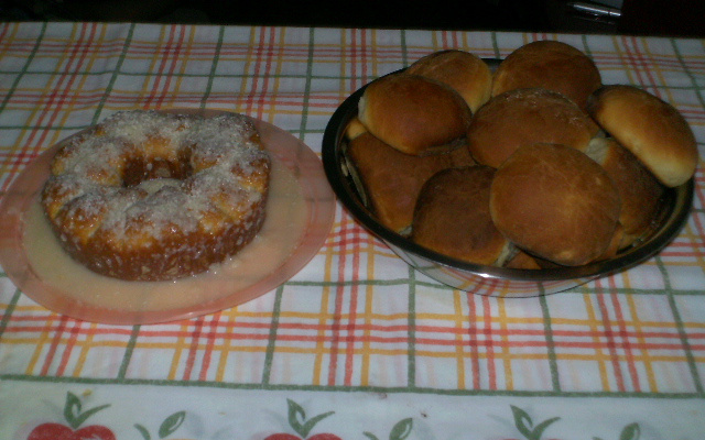 Pãozinho doce para o café