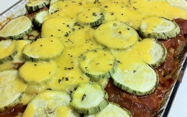 Lasanha de berinjela super rápida