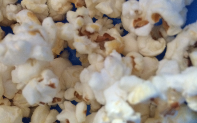 Pipoca kettle corn (doce e salgada ao mesmo tempo)