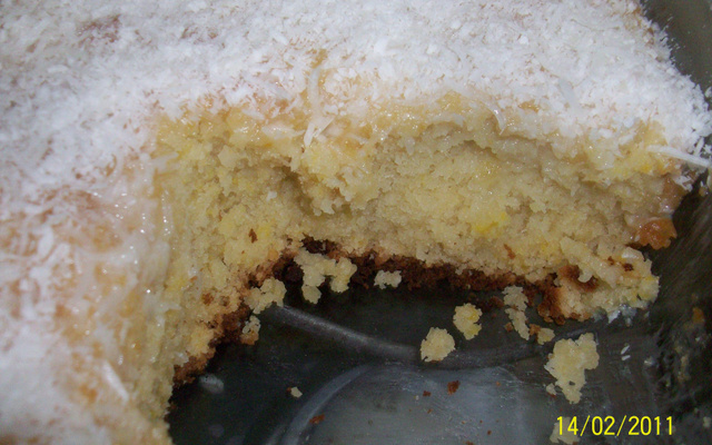 Bolo de coco especial