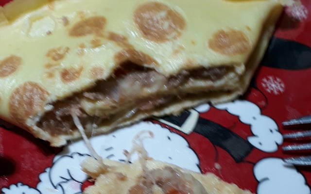 Crepe de tapioca (crepioca)