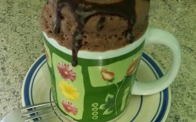 Bolo de Caneca de Microondas