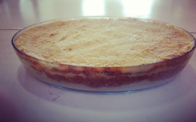 Escondidinho de Carne ao queijo