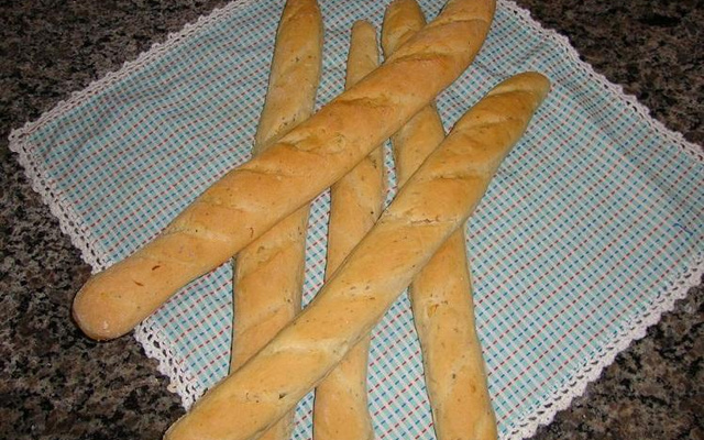 Baguete de Orégano, Azeite e Alho